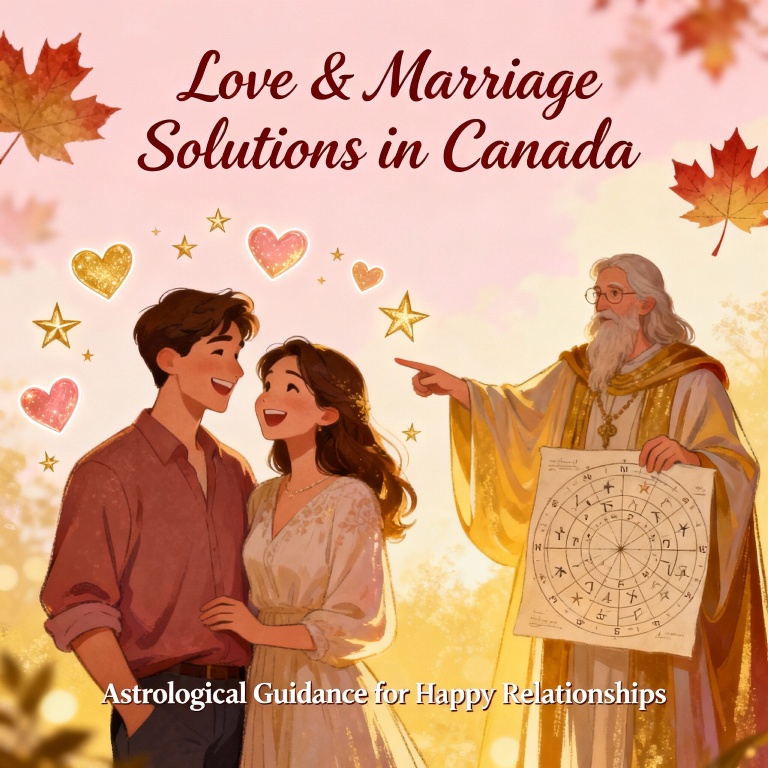 Love and Marriage Problem Solutions Specialist Astrologer in Edmonton